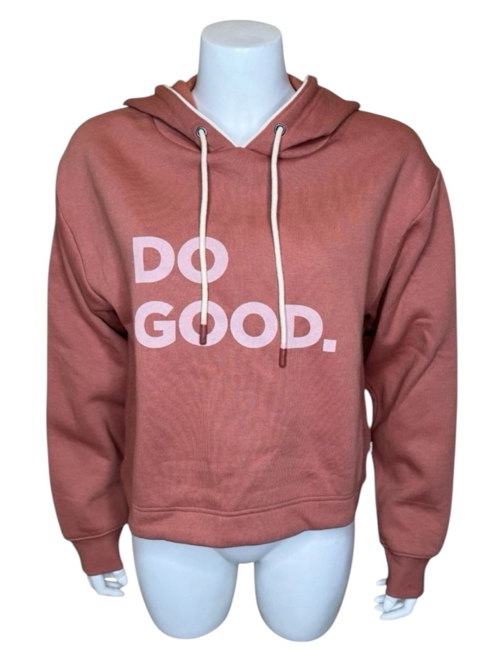 Cotopaxi Do Good Cropped Hoodie L Pullover Sweatshirt Organic Cotton